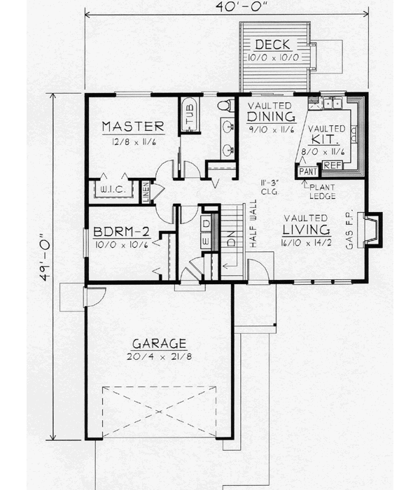 Main Floor Plan: 31-101