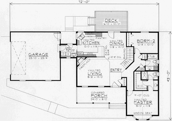 Main Floor Plan: 31-110
