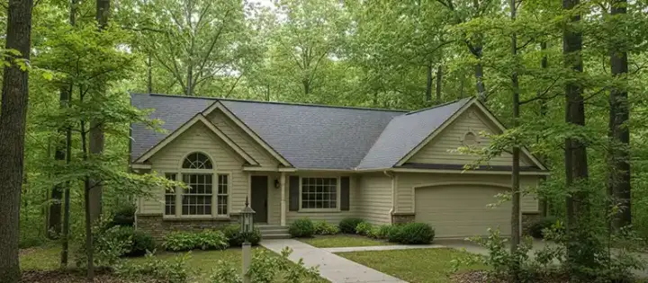 Traditional house plans 31-113 - front exterior, 1,512 sq ft, 3 bed, 2 bath house plans | Monster House Plans