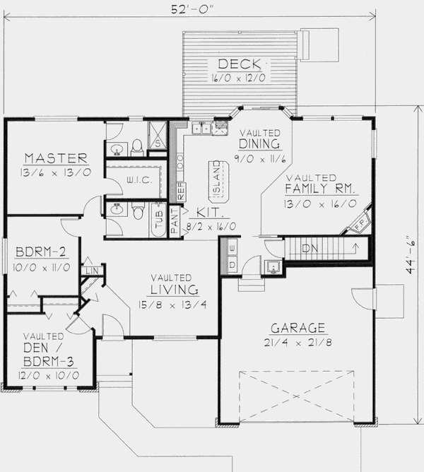 Main Floor Plan: 31-113