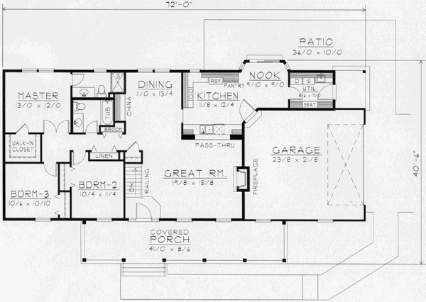 Main Floor Plan: 31-115