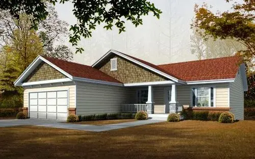 Craftsman house plans 31-117 - front exterior, 2,763 sq ft, 5 bed, 3 bath house plans | Monster House Plans