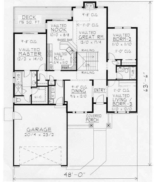 Main Floor Plan: 31-117