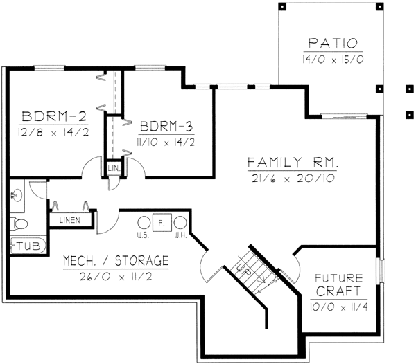 Lower Floor Plan: 31-118