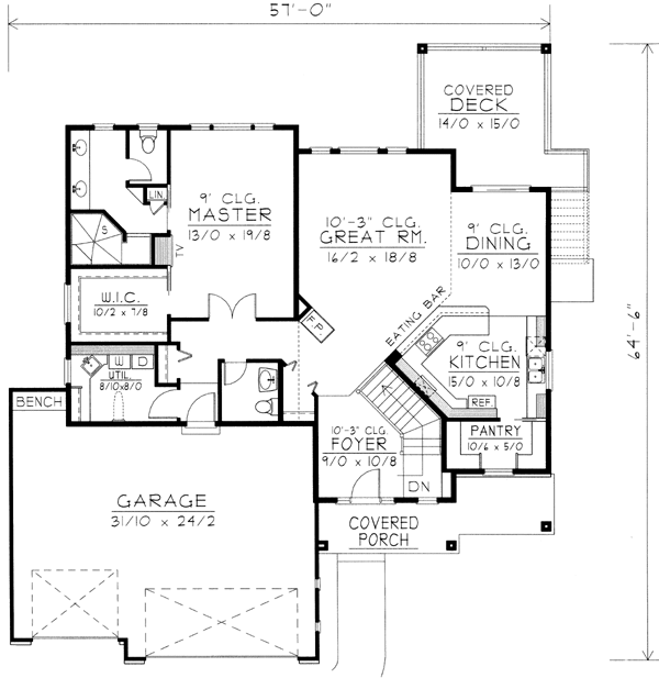 Main Floor Plan: 31-118