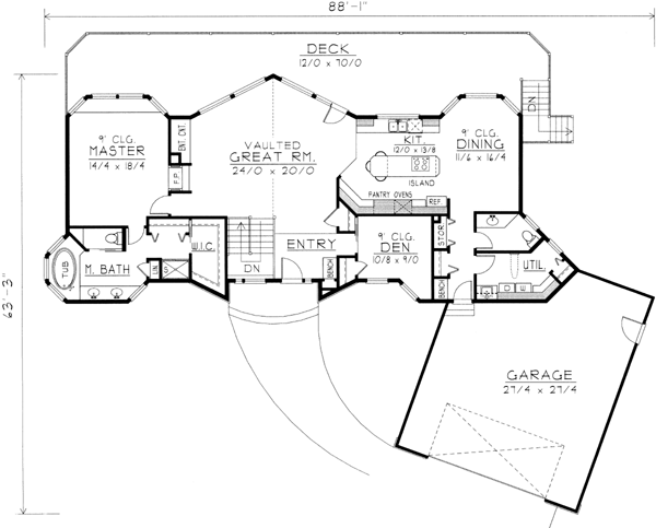 Main Floor Plan: 31-123