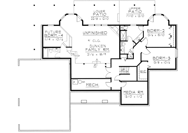 Lower Floor Plan: 31-127
