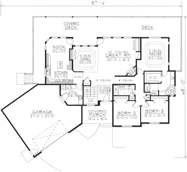 Main Floor Plan: 31-128