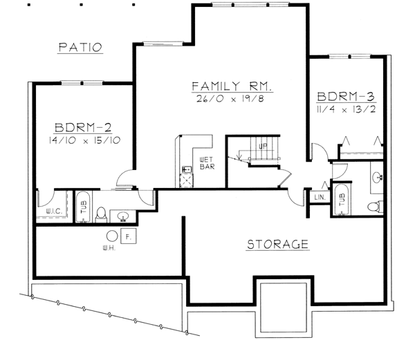 Lower Floor Plan: 31-129