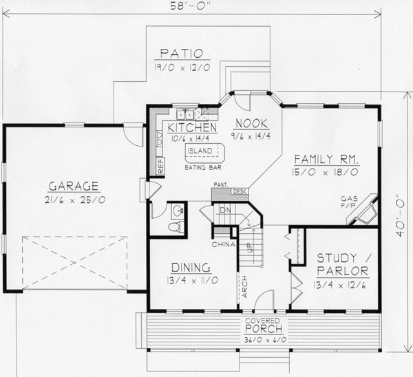 Main Floor Plan: 31-132