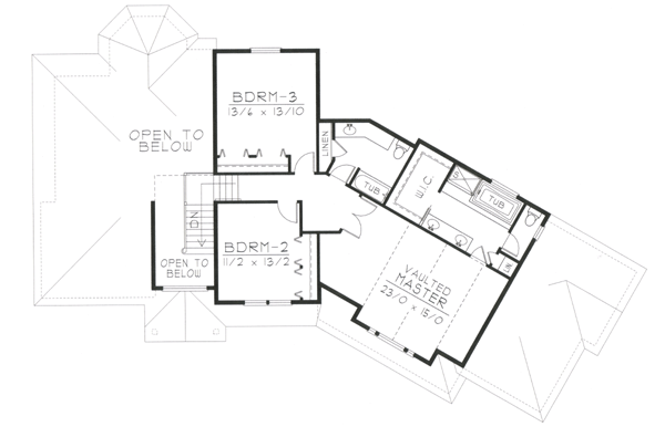 Upper/Second Floor Plan: 31-141