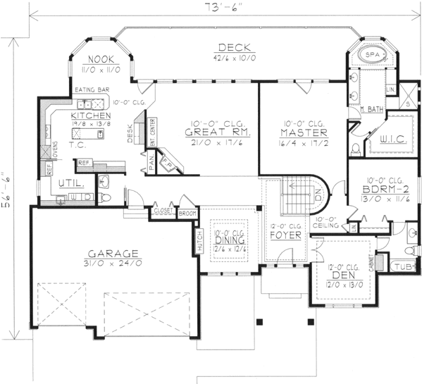 Main Floor Plan: 31-143