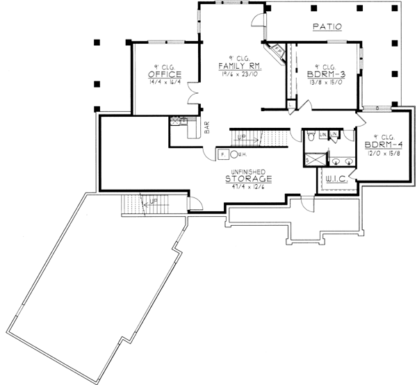 Lower Floor Plan: 31-144