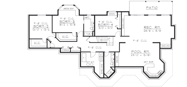 Lower Floor Plan: 31-145