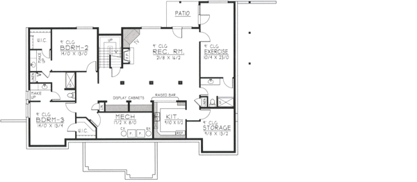 Lower Floor Plan: 31-147