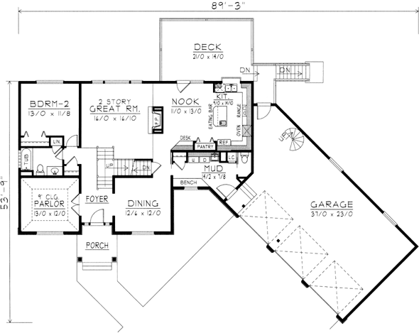 Main Floor Plan: 31-152