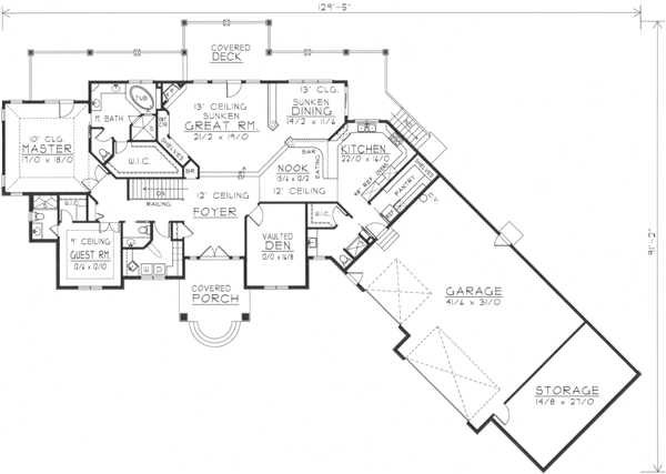 Main Floor Plan: 31-154