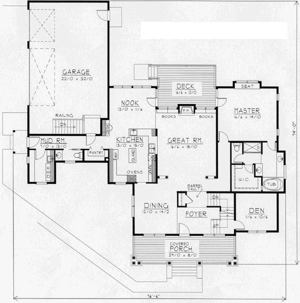 Main Floor Plan: 31-155