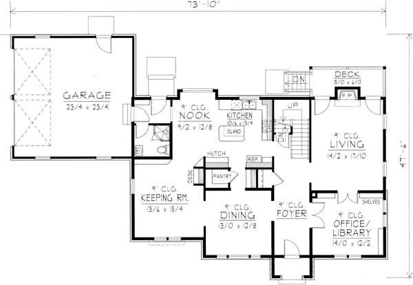 Main Floor Plan: 31-156