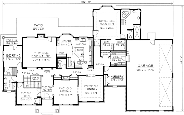 Main Floor Plan: 31-157