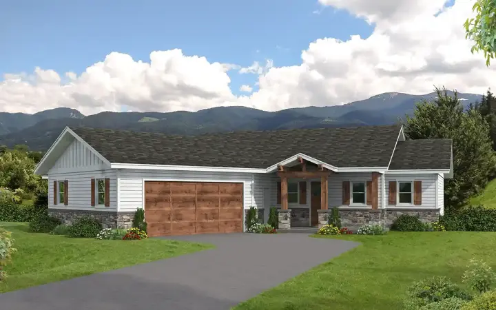 Craftsman house plans 31-162 - front exterior, 3,986 sq ft, 0 bed, 0 bath house plans | Monster House Plans