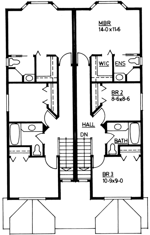 Upper/Second Floor Plan: 32-102