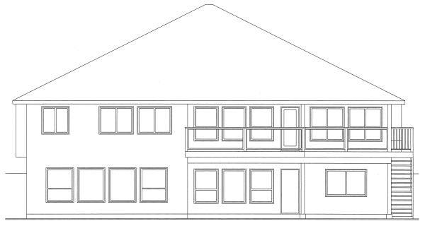 Rear Elevation Plan: 32-103