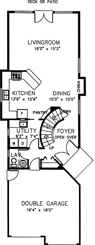 Main Floor Plan: 32-104