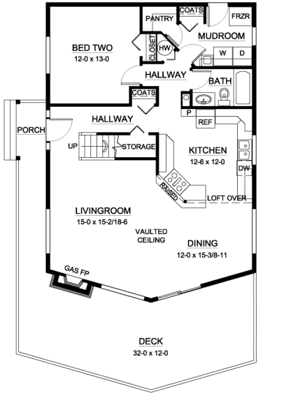 Main Floor Plan: 32-105