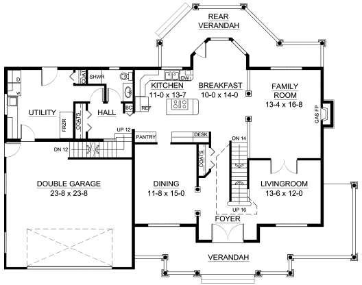 Main Floor Plan: 32-107