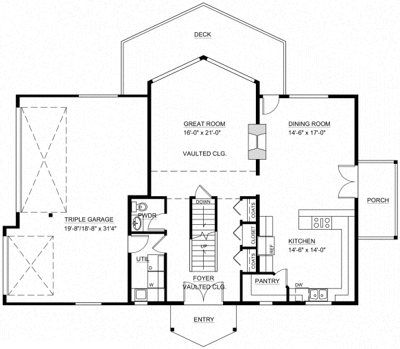 Main Floor Plan: 32-112