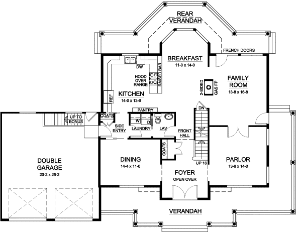 Main Floor Plan: 32-113