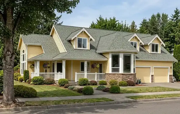 Country house plans 32-114 - front exterior, 3,230 sq ft, 5 bed, 2 bath house plans | Monster House Plans
