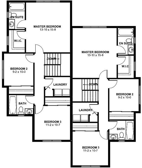 Upper/Second Floor Plan:32-118