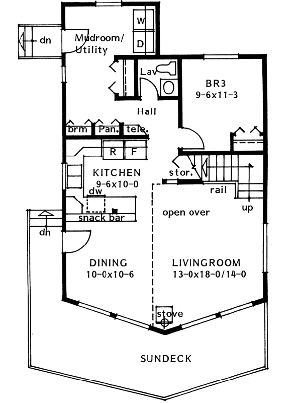 Main Floor Plan: 32-123