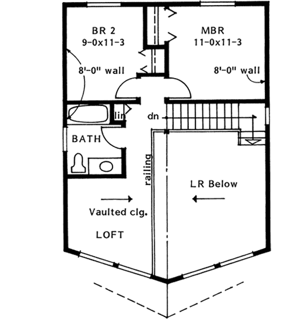 Upper/Second Floor Plan: 32-123