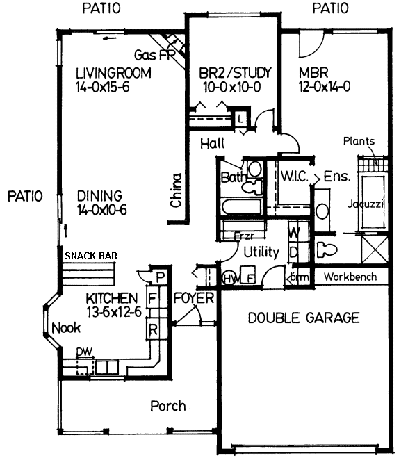 Main Floor Plan: 32-124