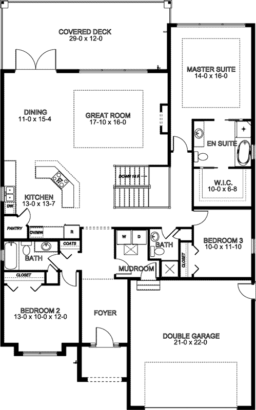 Main Floor Plan: 32-128