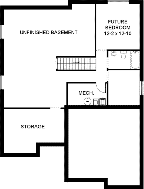 Lower Floor Plan: 32-129