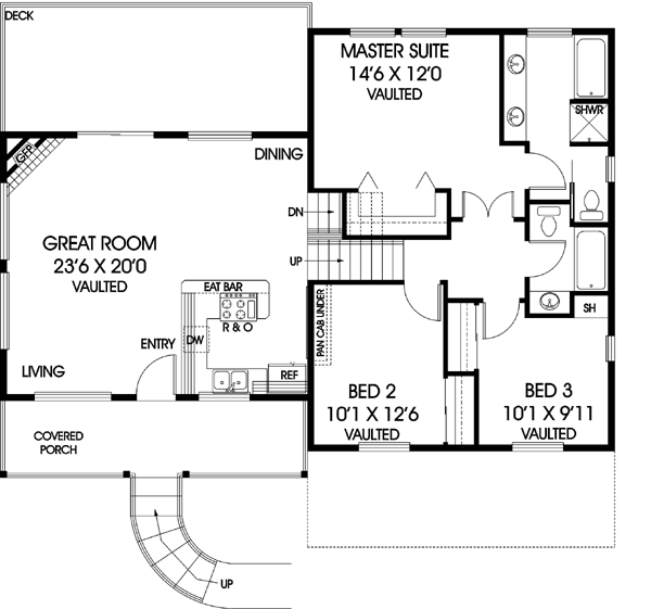 Main Floor Plan: 33-102