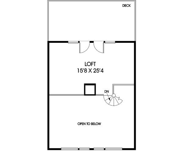 Upper/Second Floor Plan: 33-108