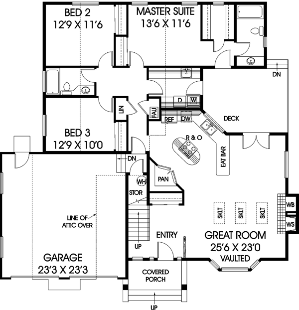 Main Floor Plan: 33-116