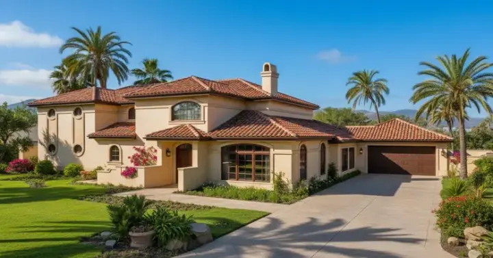 Mediterranean house plans 33-125 - front exterior, 2,886 sq ft, 4 bed, 2 bath house plans | Monster House Plans