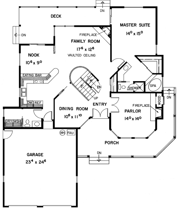 Main Floor Plan: 33-136