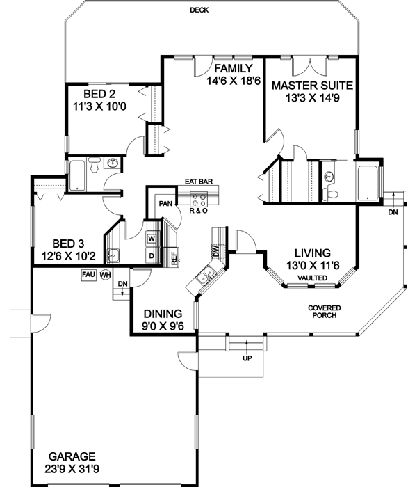 Main Floor Plan: 33-146