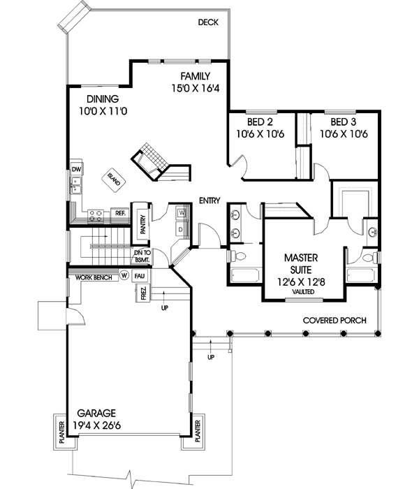 Main Floor Plan: 33-151