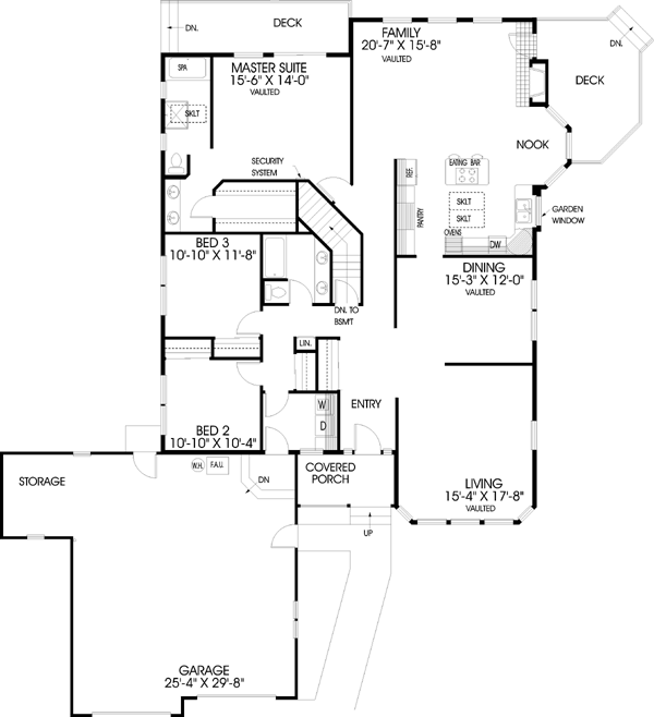 Main Floor Plan: 33-156