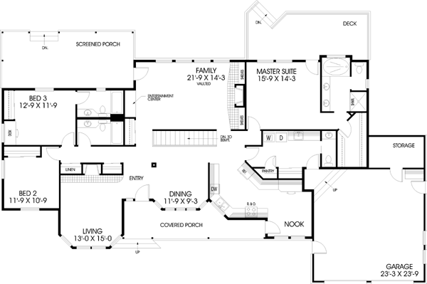 Main Floor Plan: 33-158