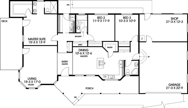 Main Floor Plan: 33-163