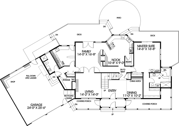 Main Floor Plan: 33-167